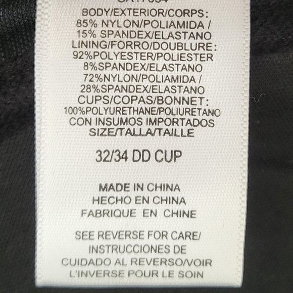 Coco Reef Underwire Tankini Top Convertible Neckline Swim Top Sz 32/34 - Picture 13 of 13